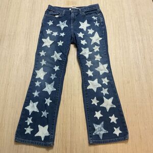 Tommy Hilfiger Rare Iconic 90’s Y2K Star  Blue Jeans Petite 10 Hipster Boot